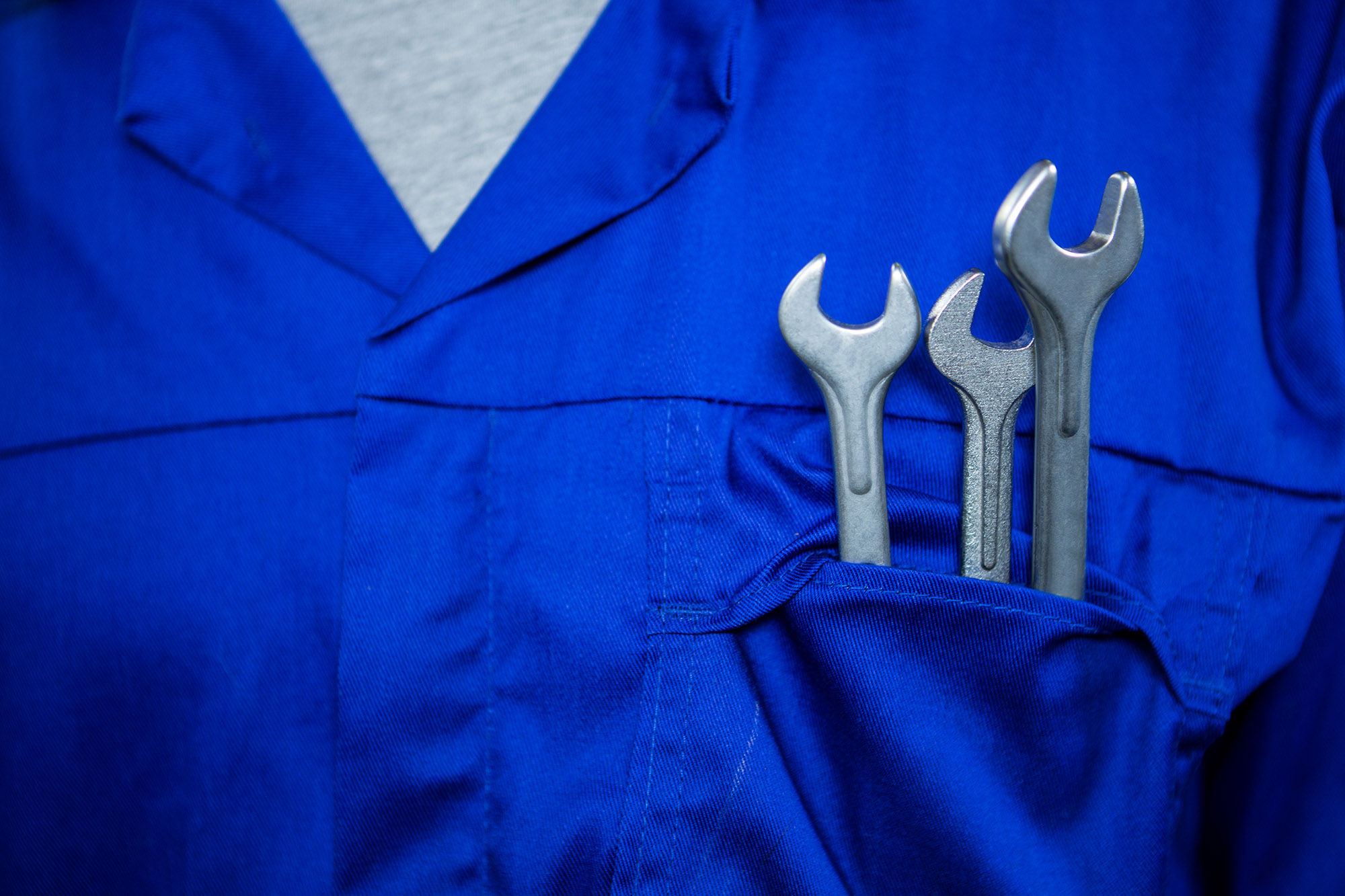 Overalls with Spanner w