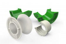 Dyno Conveyors Lineshaft Drive Spools Cliplock Split Drive Spool