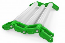 DYNO CHAIN 300 WITH ROLLERS GREEN