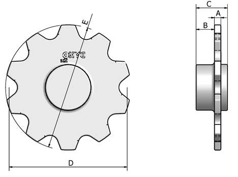 Dyno Conveyors Dyno Chain Sprockets SS Food Grade NZ 3