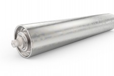 Galvanized Steel 75mm Roller 755 16 Steel Ball Bearing Dyno Conveyors