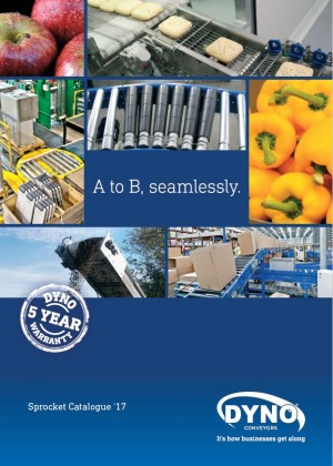 Dyno Conveyors Sprocketed Rollers Plastic Steel Zinc Plated Stainless Powered Roller1