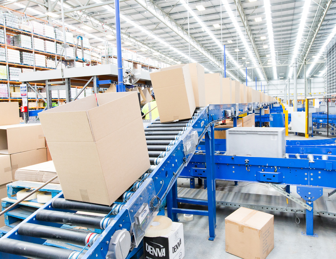 DYNO dynodrive zero pressure powered roller conveyor efficient Foodstuffs 13